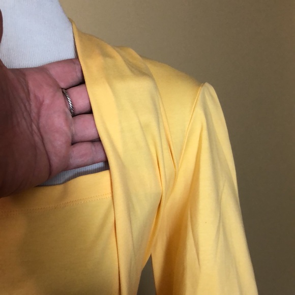 LAFAYETTE 148 Size 1X PLUS Squared Neckline Pullover Cotton & Elastine $188 NEW - Picture 9 of 16